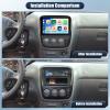 4G+64G Android Car Stereo for Honda CRV 1997 1998 1999 2000 2001 Car Radio with Wireless Carplay Android Auto 9 Inch Touch Screen Head Unit Replacement Backup Camera WiFi GPS FM RDS Bluetooth view 2