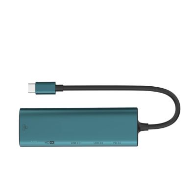5MNG0Y8 UC125 Tpye-C Multi-Function Docking Station 5-in-1 HDTV RJ45 USB DP 3.0 HUB