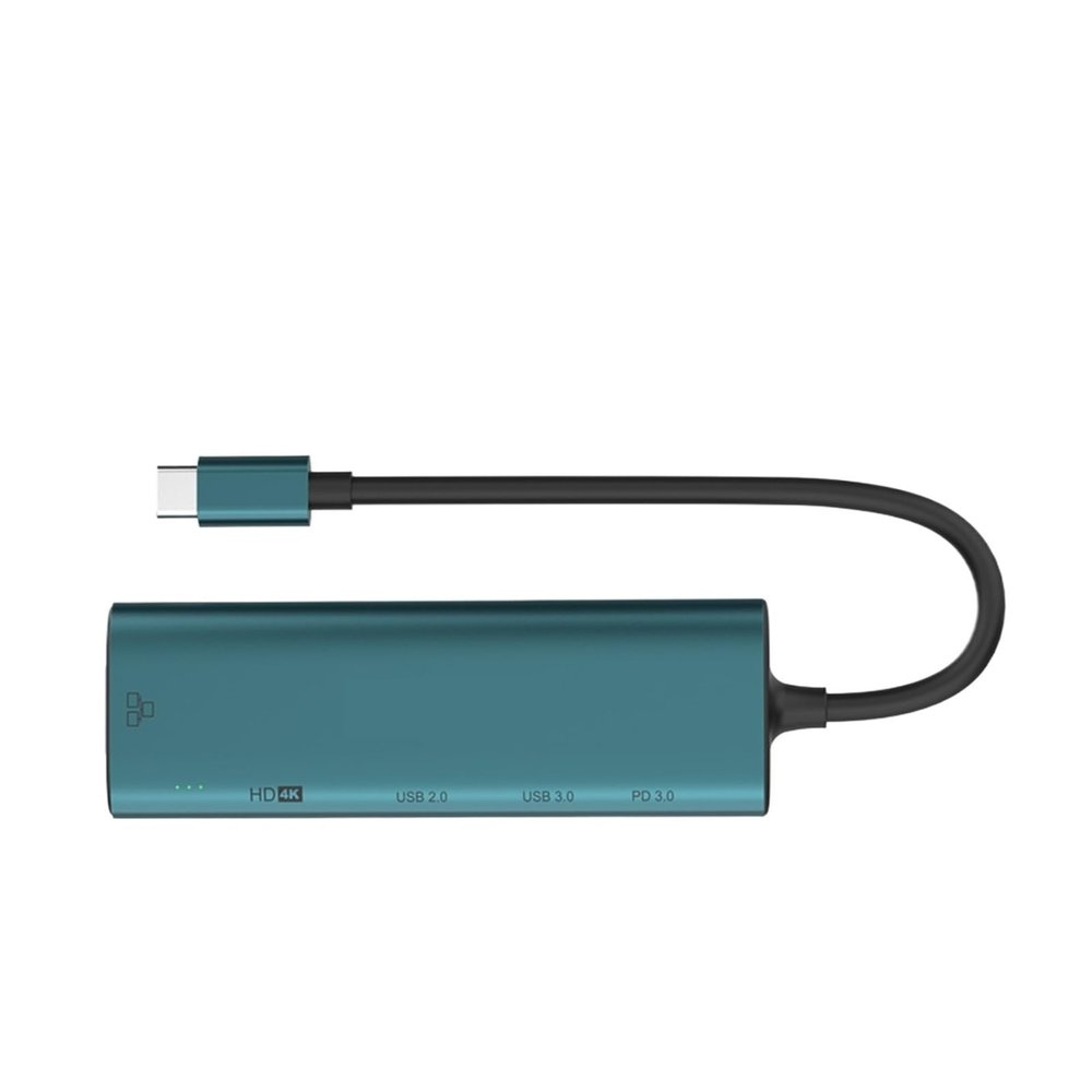 5MNG0Y8 UC125 Tpye-C Multi-Function Docking Station 5-in-1 HDTV RJ45 USB DP 3.0 HUB