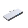 5MNG0Y8 6 in 1 Docking Station Dock Station with RJ45 HDMI-Compatible USB 3.0 Hub(RJ45 HDMI) view 1