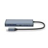 5MNG0Y8 H9EB USB C Docking Station USB C Hub 4 in 1 Docking Station with USB HUB for Grey view 3