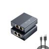 5MNG0Y8 1000Mbps RJ45 Splitter 1 to 2 Ethernet Adapter LAN Connector rj45 Splitter Switch Coupler for PC Laptop TV Box Router(1 to 4) view 3