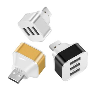 5MNG0Y8 3 Ports Mini and Portable USB Extender USB HUB Splitter Charging Cable Adaptor USB2.0 Port Splitter Travel Charger Socket(200A)