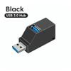 5MNG0Y8 USB 3.0 HUB Adapter Extender Mini USB Splitter 3 in 1 USB 3.0/2.0/Type C Hub(Type C White) view 2
