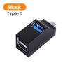 5MNG0Y8 USB 3.0 HUB Adapter Extender Mini USB Splitter 3 in 1 USB 3.0/2.0/Type C Hub(Type C White) view 4