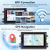 2+64G Car Stereo Radio for Ford F150 with Wireless CarPlay Android Auto 7" Touch Screen Bluetooth Audio with GPS Navigation Mirror Link WiFi RDS Hi-Fi Backup Camera MIC view 3
