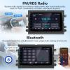 2+64G Car Stereo Radio for Ford F150 with Wireless CarPlay Android Auto 7" Touch Screen Bluetooth Audio with GPS Navigation Mirror Link WiFi RDS Hi-Fi Backup Camera MIC view 4