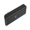 5MNG0Y8 Type C USB3.0 HUB 4 Ports Converter After 2013 Car Phone Cable Splitter Laptop PC Extend Adapter view 1