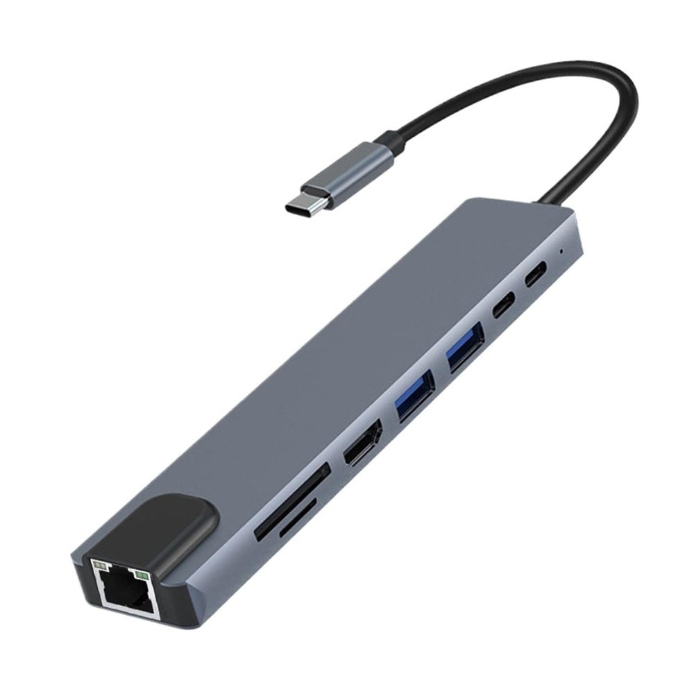 5MNG0Y8 11-in-1 USB C Docking Stations USB C HUB Type C to HDMI Adapter USB 3.0 Splitter Adapter(6-in-1 HDMI)