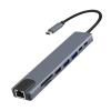 5MNG0Y8 11-in-1 USB C Docking Stations USB C HUB Type C to HDMI Adapter USB 3.0 Splitter Adapter(6-in-1 HDMI) view 1