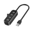 5MNG0Y8 USB 2.0 HUB 4 Port with LED Multi USB Splitter Computer Accessories Laptop HUB USB 2.0(0.5m) view 1