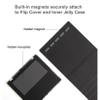 2in1 Case for Onyx Boox Note Air5 C/Air 4 C/Air 3 C, Magnetic Detachable Kickstand Flip Cover and Inner TPU Jelly Case with Auto Sleep/Wake (Black) view 4