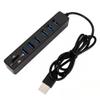 5MNG0Y8 USB 2.0 Hub 6 Port Hub Multi Splitter Port 100cm Long Cable Multiple Expanderfor Computer Laptop PC USB Adapter Accessories(A White) view 2