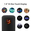 WiiM Sound Smart Speaker with 1.8 Touch Display, HiRes 24bit/192 kHz, AI RoomFit Room Correction, 100W Peak, WiFi 6E/Bluetooth 5.3, MultiRoom & Stereo Pairing, Remote Included, Black view 2