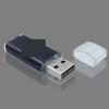 5MNG0Y8 Mini USB 2.0 Portable Memory Card Reader Adapter for PC SD TF Laptop Computer(Plastic Green) view 2