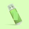 5MNG0Y8 Mini USB 2.0 Portable Memory Card Reader Adapter for PC SD TF Laptop Computer(Plastic Green) view 3