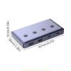 5MNG0Y8 USB Hub USB Splitter USB Expander for Multiple Device Aluminum Body HU8D view 3
