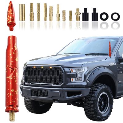 Starry Sky Colorful Car Antenna, Newly Designed Appearance, Bullet Antenna Replacement Suitable for Ford F150 F250 F350 RAM 1500 2500 GMC Denali Chevy Pick-up