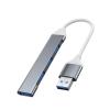 5MNG0Y8 4 in 1 Docking Station Adapter HUB USB Type C3.0 Adapter Docking Station USB C(4 in1 USB Gray) view 1
