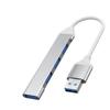 5MNG0Y8 4 in 1 Docking Station Adapter HUB USB Type C3.0 Adapter Docking Station USB C(4 in1 USB Gray) view 2