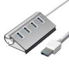 5MNG0Y8 USB 3.0 HUB 7Ports Aluminum Splitter Adapter USB C Docking Station Multiple PortComputer Accessories(White) view 2
