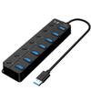5MNG0Y8 USB 3.0 HUB 7Ports Aluminum Splitter Adapter USB C Docking Station Multiple PortComputer Accessories(White) view 3
