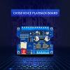 Voice Playback Module with 1GB Card,80W Low Lever Trigger DC 9-24V CH358D Chip Support USB Download, MP3 Hardware Decoding,10-Way Button One-to-One,8 Combined Voice Board for Industry Broadcast. view 2