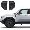 2 Pcs Side Wing Decorative Sticker for Toyota Land Cruiser 250 1958 Prado Lc250 J250 Fender Cover Decoration Exterior2025-2025 (Matte Black) view 1