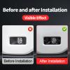 2 Pcs Front Fog Lamp Cover Decoration Frame for Toyota Land Cruiser 250 1958 Prado Lc250 J250 ABS Exterior 2024-2025 (Black) view 3