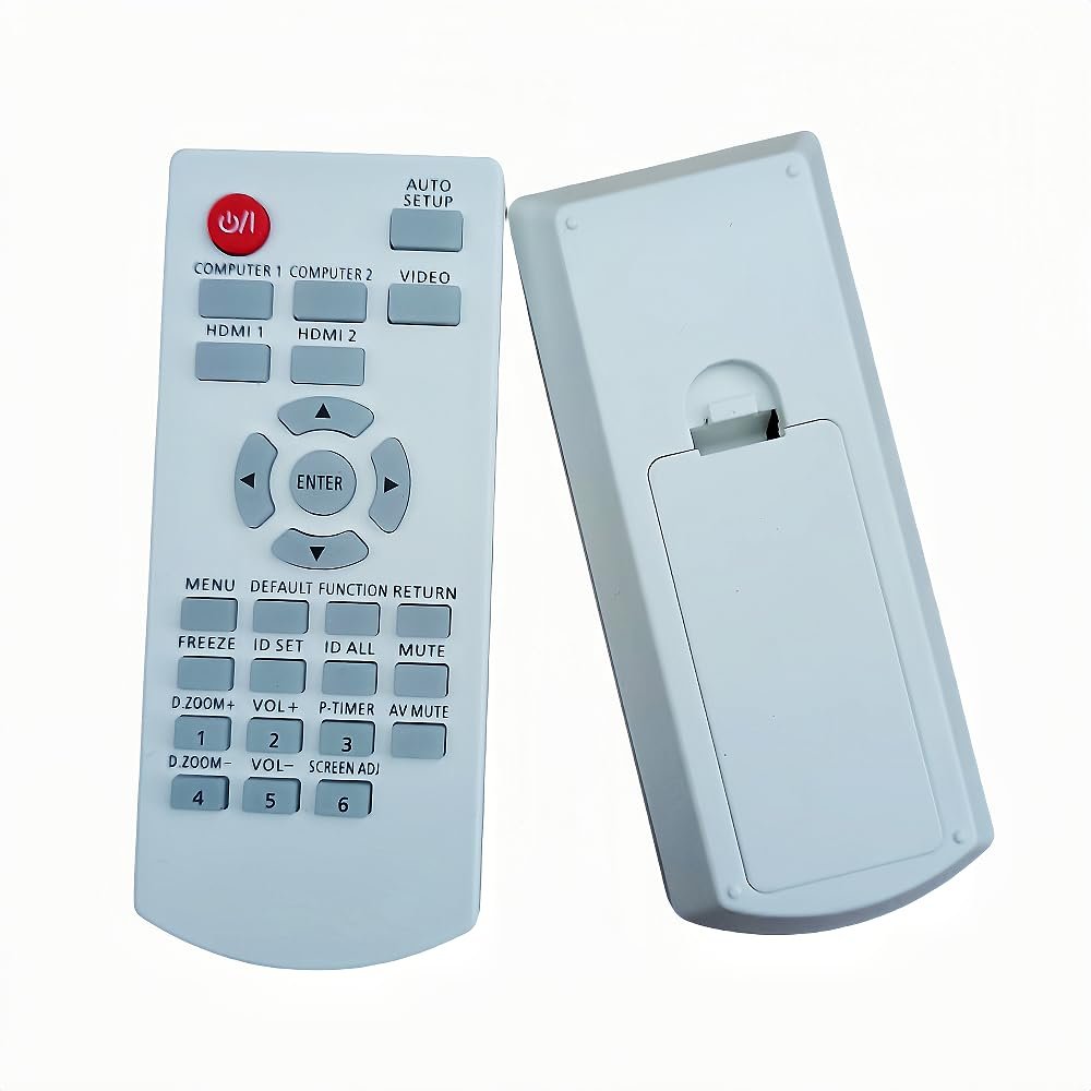 Dtirszxy Universal Replacement New Remote Control for Panasonic PT-VX600 PT-VX600U PT-VX610 PT-VZ570 PT-VZ580 PT-VW530 PT-VW530U PT-VW540 3LCD Projector