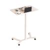 Laptop Floor Stand,Portable Mobile Computer Desk,Adjustable Floor-Standing Reading Bookshelf,for Home Outdoor Office view 1