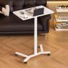 Laptop Floor Stand,Portable Mobile Computer Desk,Adjustable Floor-Standing Reading Bookshelf,for Home Outdoor Office view 2
