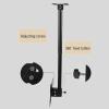 BYFSRUS tv Wall Mount' TV Stand,tv Wall Mount Adjustable TV Ceiling Mount, Rotating and Tilting TV Bracket, Fits Most 14-42 Inch LED Screen Display, 30 Flip Down WallA-0.5A1m view 4
