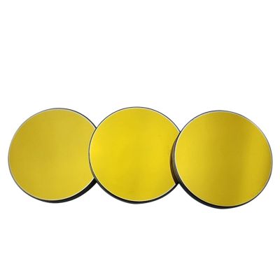 1pc Co2 Laser Si Reflective Mirrors for Laser Gold-Plated Silicon Reflector Lenses Dia. 20 25 30mm(30mm)