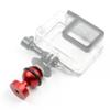 NovelGoal Aluminium Alloy Diving Fill Light Arm Bracket 1 Inch Ball Head Adapter Hot Shoe 1/4 3/8 for Hero 13 12 11 10 9 8 7 6 Action Camera (Red*2) view 2