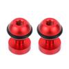 NovelGoal Aluminium Alloy Diving Fill Light Arm Bracket 1 Inch Ball Head Adapter Hot Shoe 1/4 3/8 for Hero 13 12 11 10 9 8 7 6 Action Camera (Red*2) view 4