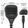 10 Pack PMMN4050AL PMMN4025AL PMMN4025 PMMN4050A Heavy Duty Remote Speaker Mic Shoulder Lapel Microphone for APX6000 APX7000 APX8000 XPR6550 XPR6580 XPR7550e XPR7550 XPR7350e Portable Radio view 4