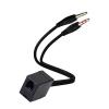 2X Professional RJ9 4P4C Female to 3.5mm Male Adapter Cable Headphone Telephone Splitter Converter Cable, Black, 13.78inch view 3