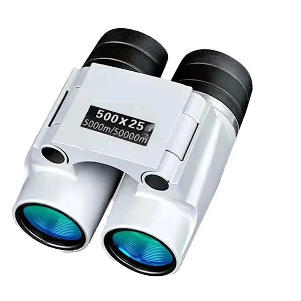 Binoculars. 30000M HD Low Light Level Telescope Powerful Binoculars Long Range Mini Portable Waterproof Telescopes Bird Watching(500x25)