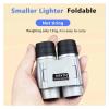 Binoculars. 30000M HD Low Light Level Telescope Powerful Binoculars Long Range Mini Portable Waterproof Telescopes Bird Watching(500x25) view 3