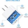 iPhone 14 Super Fast Charger,[Apple MFi Certified] 40W Dual Port USB C view 4