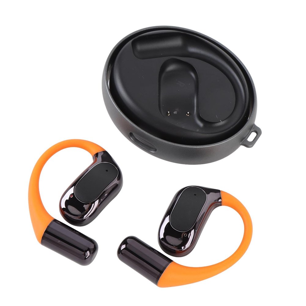 Wireless AI Translator Earbuds, 144 Languages Bluetooth Translation, Noise Cancelling for Travel Business with Charging Case (Black)
