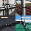 100PCS Heavy-Duty Metal Zip Ties, 11.8 Inch Black Stainless Steel Locking Cable Ties, UV Resistant for Fence, Pipe, Exhaust, Vehicle, Farm & Industrial Use view 4