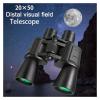 Binoculars. 20x50 Powerful Long Range Binoculars Zoom HD BAK4-Prism High Magnification Telescope for Hunting Tourism Bird Watching(20x50) view 2