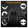 Binoculars. 20x50 Powerful Long Range Binoculars Zoom HD BAK4-Prism High Magnification Telescope for Hunting Tourism Bird Watching(20x50) view 4