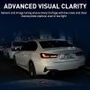 360 Degree Full View Car Dashcam System |4 Channel Dash Cam for Cars |Vehicle Camera System with Front Rear Left Right 4 Lenses, FHD 1080P, Night Vision, Loop Recording, 64GB TF Card, Parking Monitor view 3