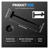 300pcs Universal Nylon Cable Tie Buckle Auto Fastener Screw Replacement Clip Car Fender Trunk Engine Guard Panel Wire Management Secure view 2