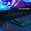 AMAKO Gooseneck Microphone:XLR Connector Cardioid Desktop Microphone with Sturdy Base,for Speech Lecture and Video Conference,Clear Sound Quality view 3