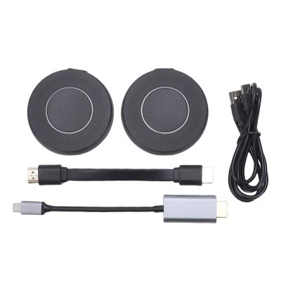 Jectse 4K Decoding Wireless Transmitter and Receiver Supporting 1080P Output, No WiFi or APP Required, Plug and Play, 50m Range, Stable 5G Technology