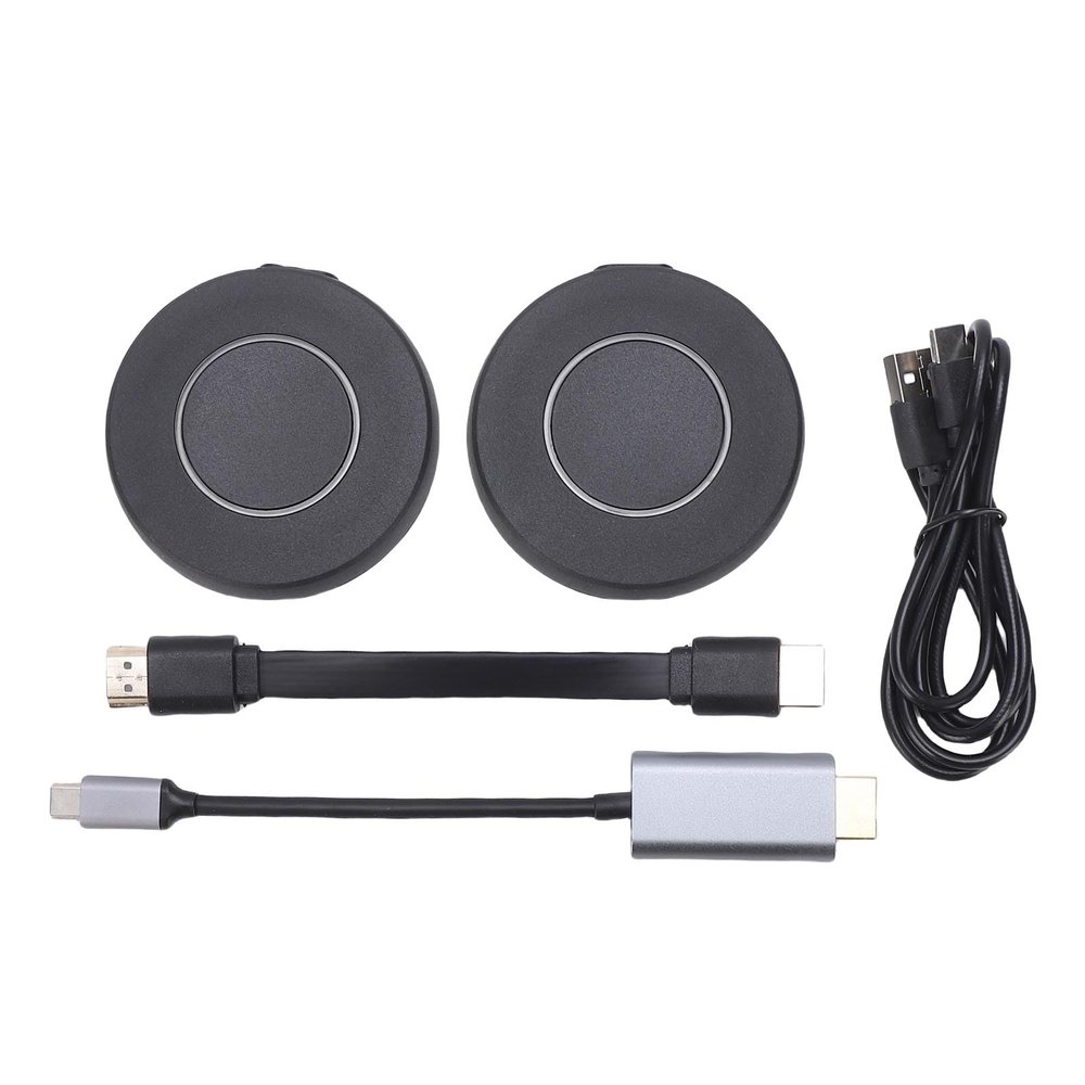 Jectse 4K Decoding Wireless Transmitter and Receiver Supporting 1080P Output, No WiFi or APP Required, Plug and Play, 50m Range, Stable 5G Technology